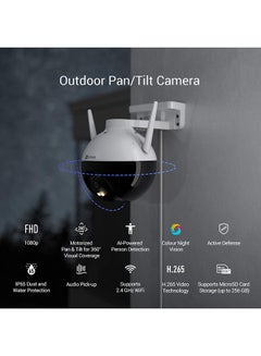 EZVIZ C8C 1080P Wifi Smart Home Outdoor Security Camera 6MM  - Image 2