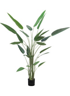 Generic Skybird Faux Artificial Plant With 23 Leaves For Decoration Green 160cm  - Image 1