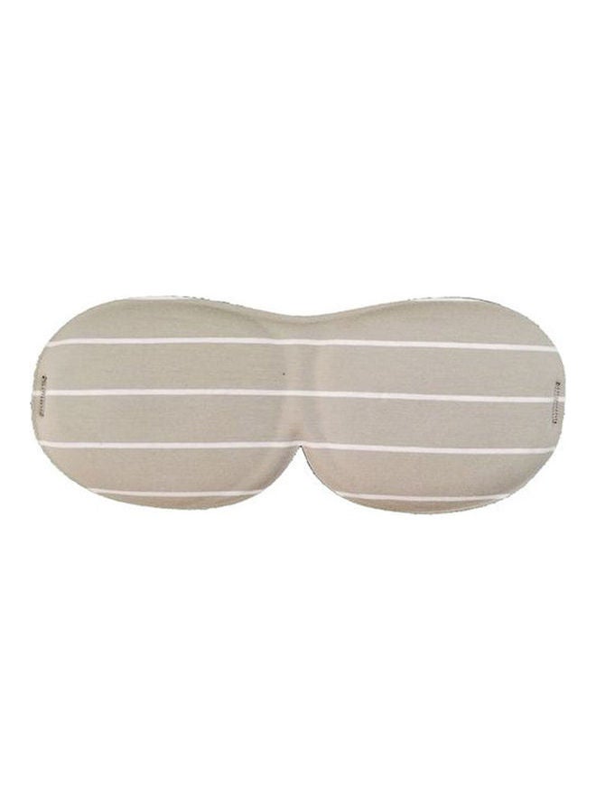 Generic - 3D Sleep Eye Mask For Unisex Grey - Image 1