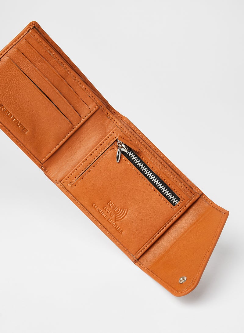 Red Tape - Casual Fold Men's Wallet Tan - Image 1