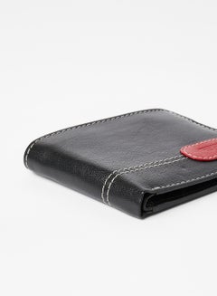 Red Tape Casual Fold Men's Wallet Black/Red  - Image 3