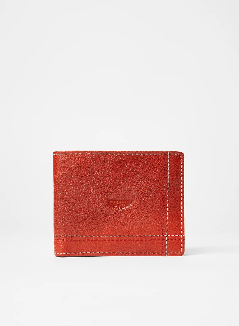 Red Tape Casual Fold Wallet Red Brown