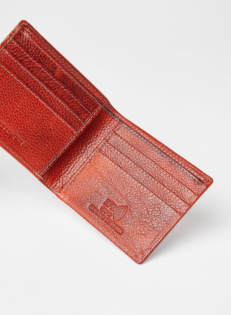 Red Tape - Casual Fold Wallet Red Brown - Image 1