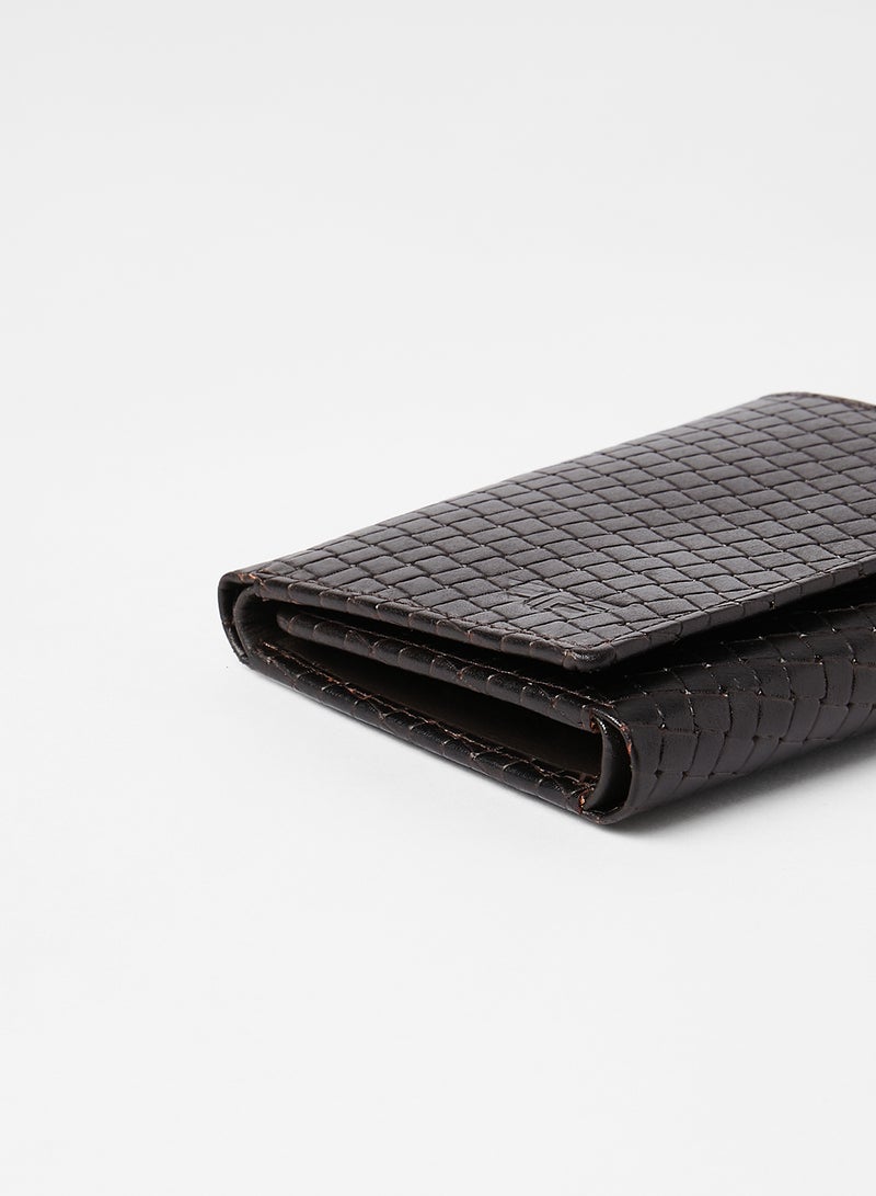 Red Tape - Casual Fold Men's Wallet Dark Brown - Image 1
