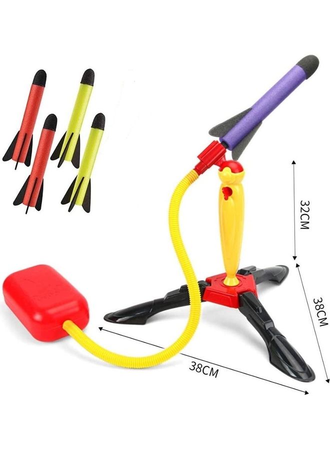 Air Rocket Launcher Outdoor Toy for Kids 29x11x29cm - Image 2