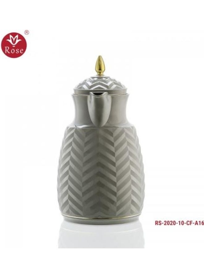 Rose Modern Design Attractive Thermos Grey 15x10x20cm - Image 3