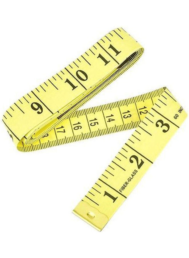 Generic Dual Sided Body Measuring Ruler Yellow  - Image 1