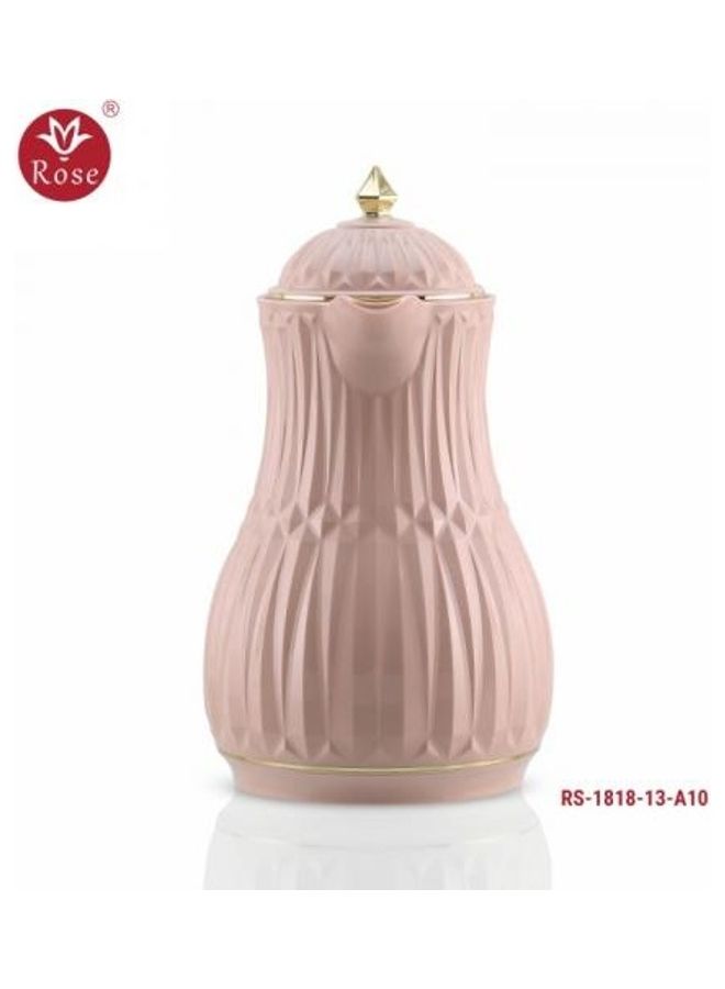 Rose Attractive Thermos With Modern Design Beige 17x12x25cm - Image 3