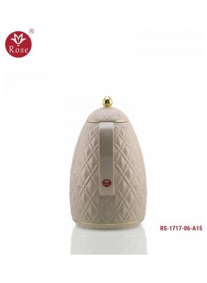 Rose Attractive Thermos With Modern Design For Tea Grey 12 x 8 x 15cm - Image 2