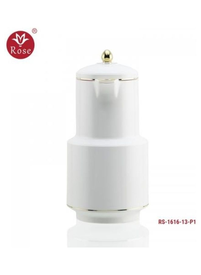 Rose Attractive Thermos With Modern Design White 17 x 12 x 25cm - Image 3
