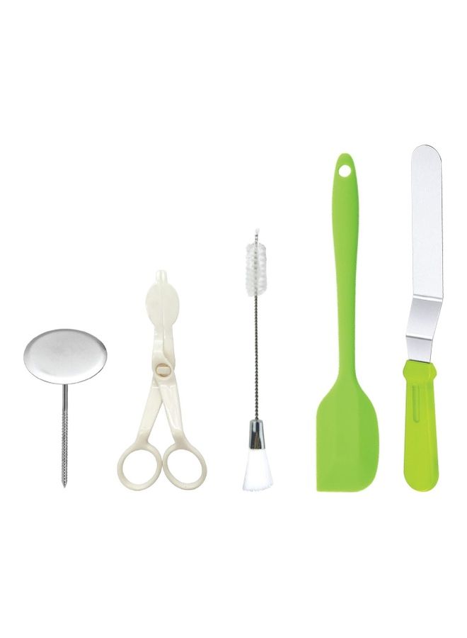 RK 46-Piece Cake Decoration Tool Kit Set Multicolour 38.5x28x7.5cm - Image 4