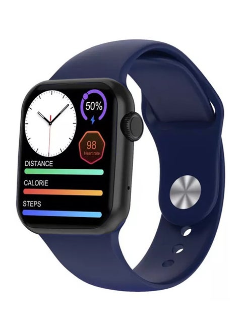 S12 Pro Series6 Full Screen Smart Watch With Bluetooth Calling Blue