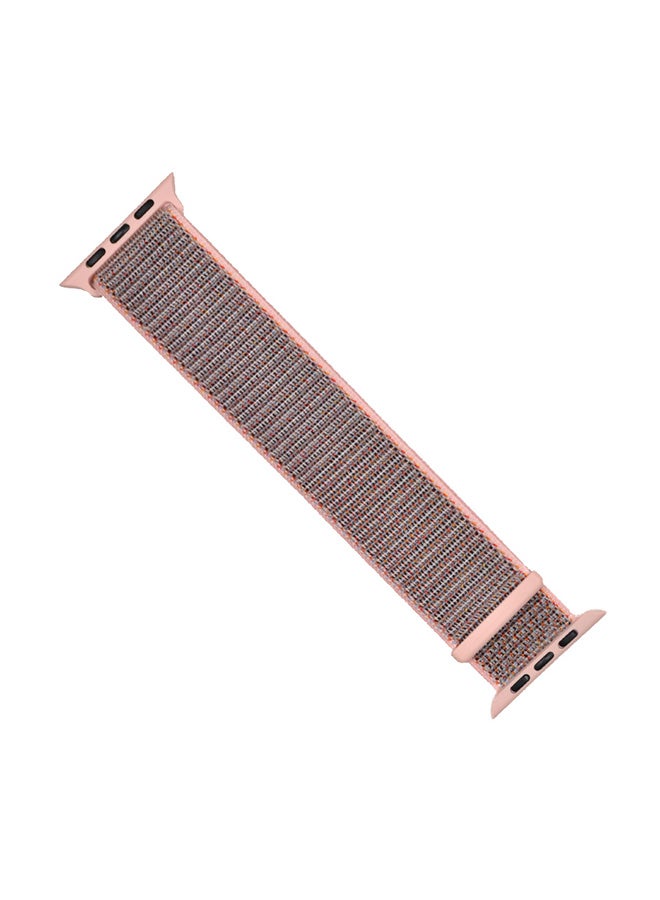 FITME - Nylon Band For Apple Watch 42/44/45/49 mm Pink - Image 1