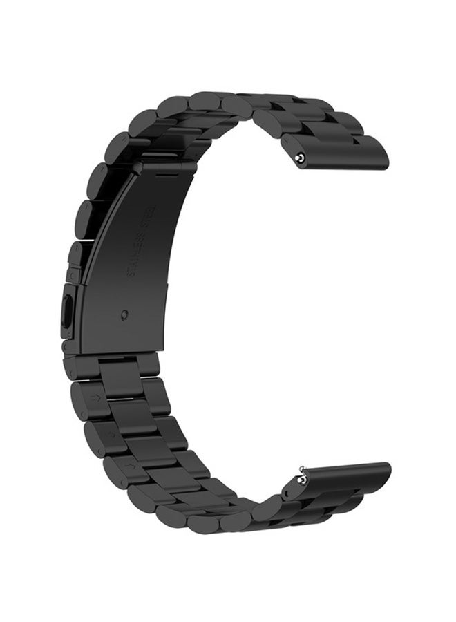 FITME Replacement Metal Band For Smartwatch Black  - Image 1