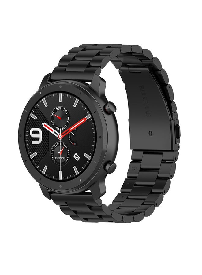 FITME Replacement Metal Band For Smartwatch Black  - Image 2