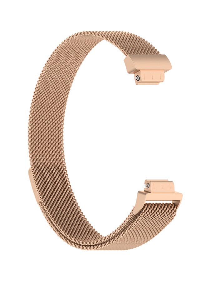 Milanese Band for Fitbit inspire 2 Rose Gold