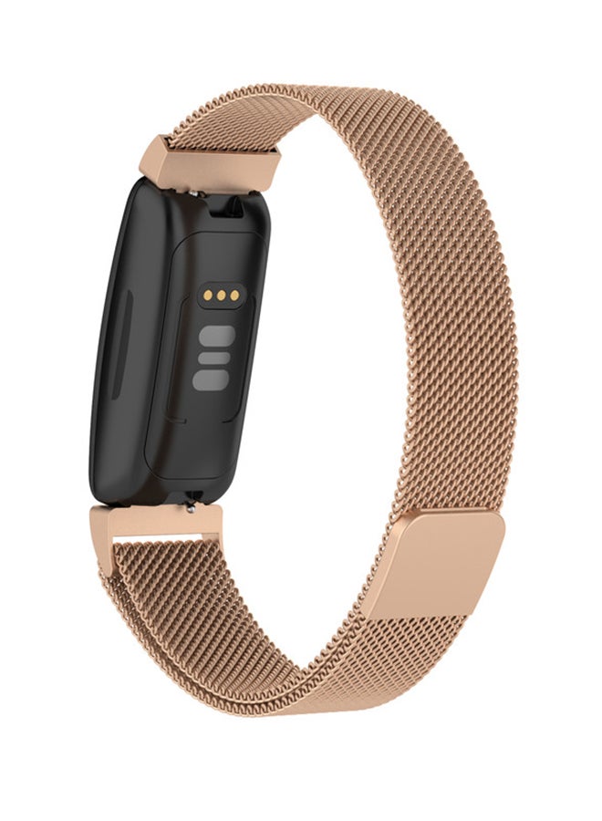 Milanese Band for Fitbit inspire 2 Rose Gold