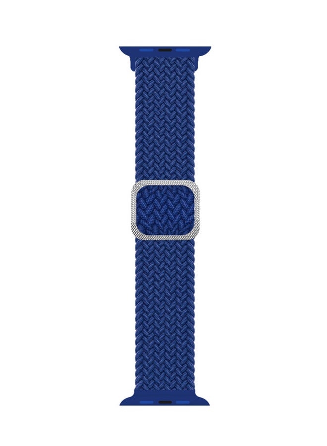 FITME - Woven Fabric Band for Apple Watch 38/40/41mm Blue - Image 1