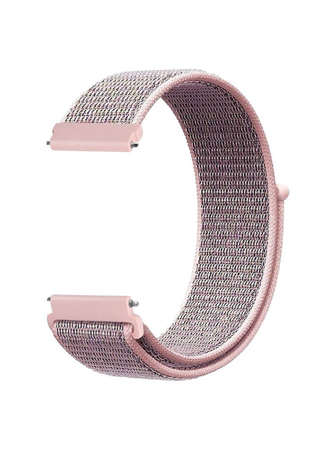 FITME Replacement Nylon Loop Band For Smartwatch Pink  - Image 1