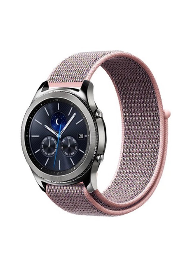 FITME Nylon loop Replacement Bands For 20mm Watches Pink  - Image 2