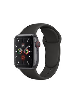 FITME 2-Piece Silicone band for Apple Watch 38/40/41mm Small/Large Black  - Image 3