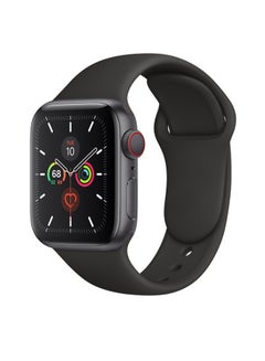 FITME 2-Piece Silicone band for Apple Watch 42/44/45/49 mm Small/Large Black  - Image 4