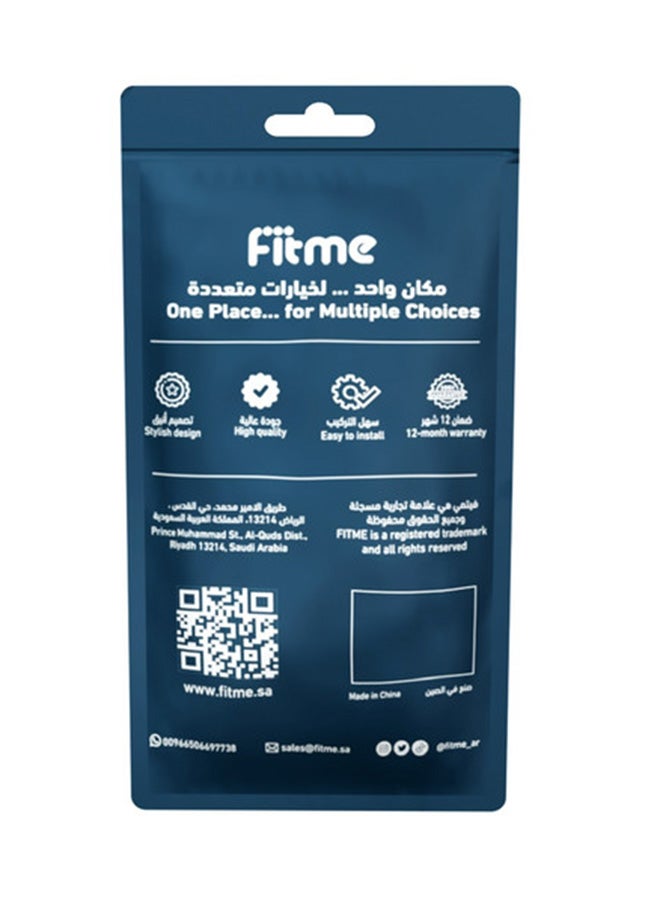 FITME - 2-Piece Silicone band for Apple Watch 38/40/41mm Small/Large Maroon - Image 1