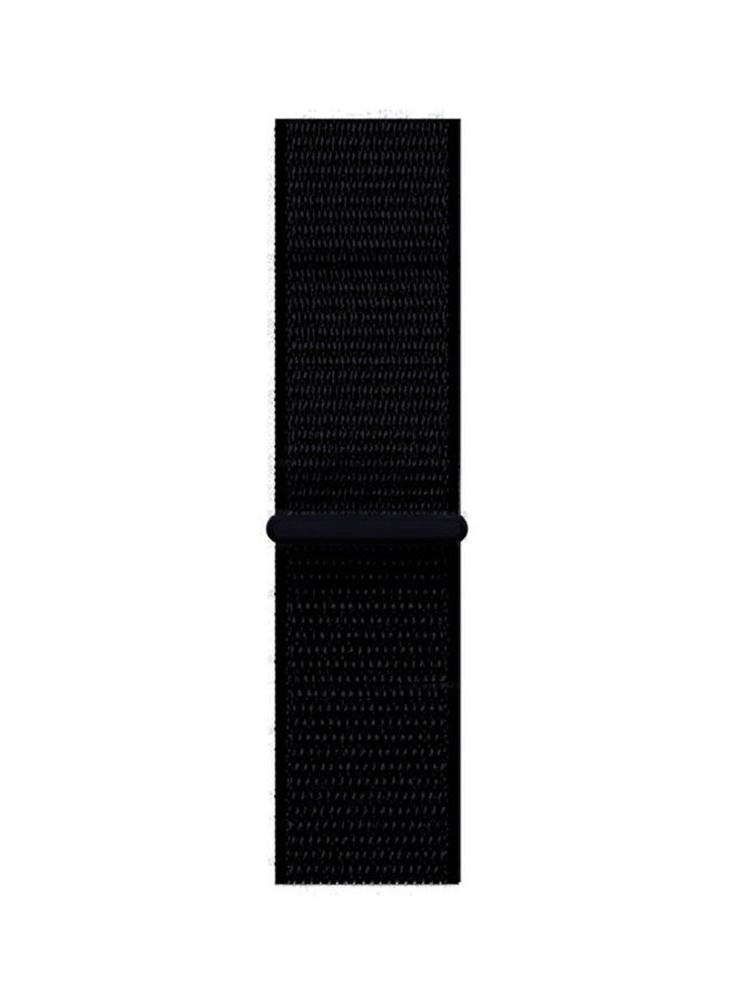 FITME Replacement Nylon Band For Fitbit Versa/Versa Light/Versa 2 Black - Image 1
