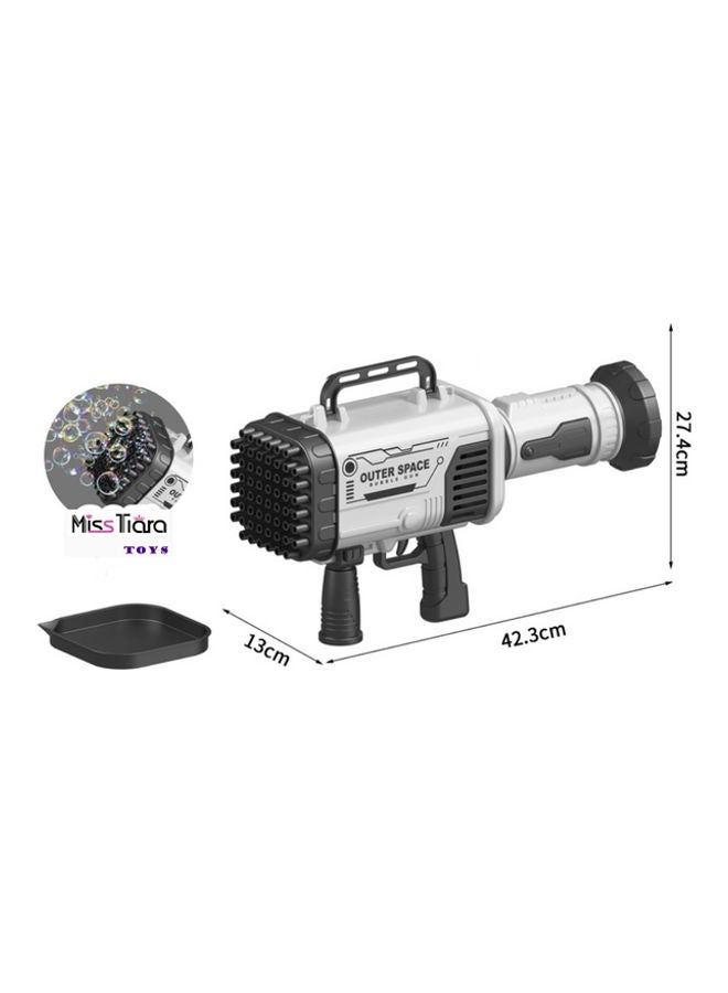 MissTiara 60-Hole Huge Amount Bubble Maker Gatling Gun 42.3x13x27.4cm  - Image 2