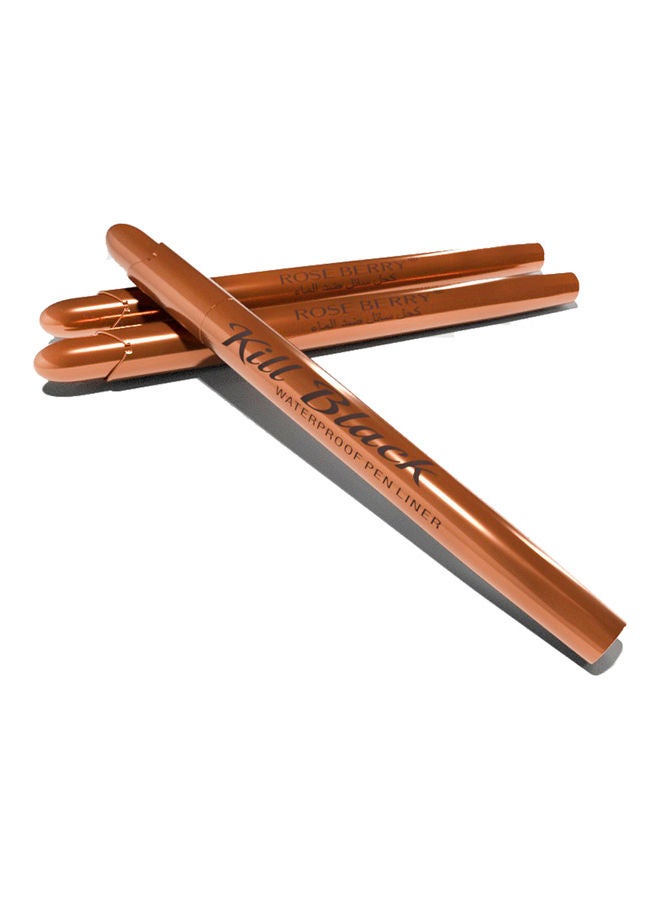 ROSE BERRY Liquid Eyeliner Pen Black  - Image 2