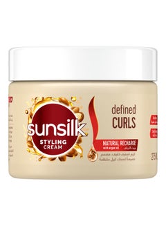 Sunsilk Defined Curls Styling Cream, 275ml White 275ml