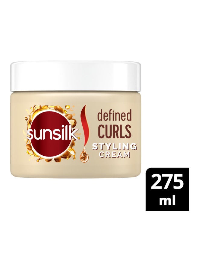 Sunsilk Sunsilk Defined Curls Styling Cream, 275ml White 275ml  - Image 3