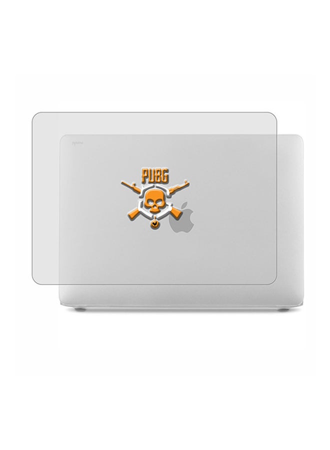 Theodor Printed Protective Hardshell Rubberized Case Cover For MacBook Air Silver - Image 1