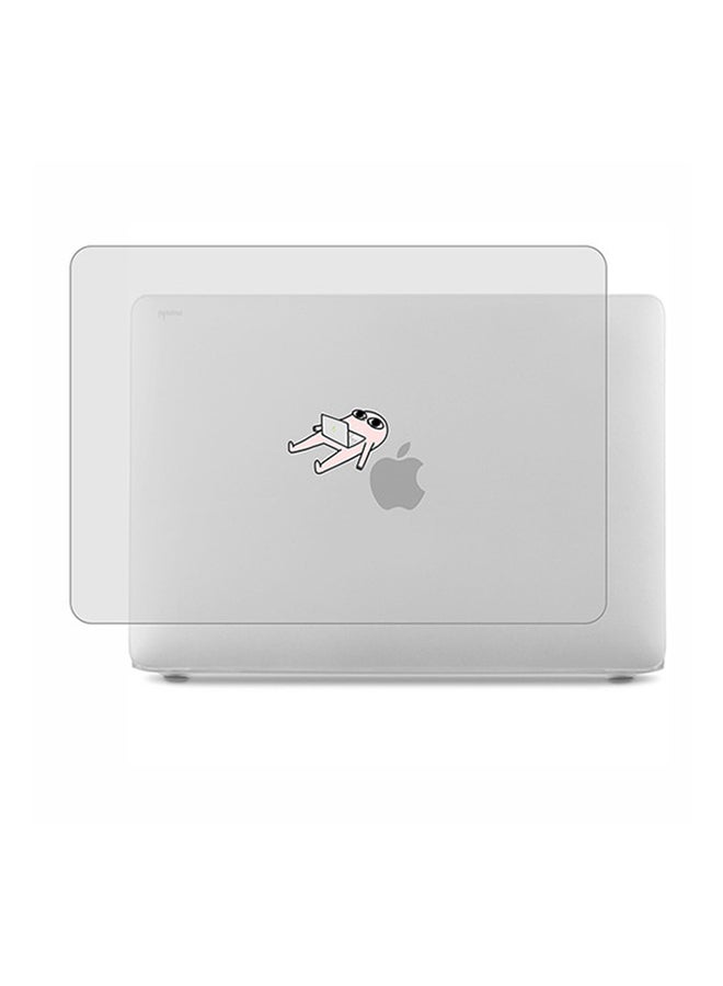 Theodor Printed Protective Hardshell Rubberized Case Cover For MacBook Air Silver - Image 1