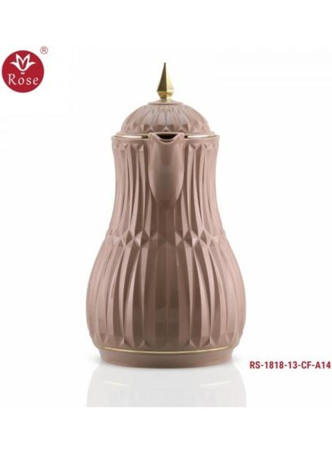 Rose Attractive Thermos With Modern Design Brown 17 x 12 x 25cm - Image 3