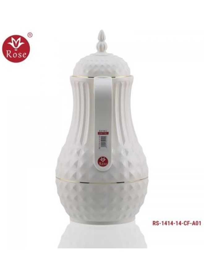 Rose Attractive Thermos With Modern Design White 17 x 12 x 25cm - Image 2