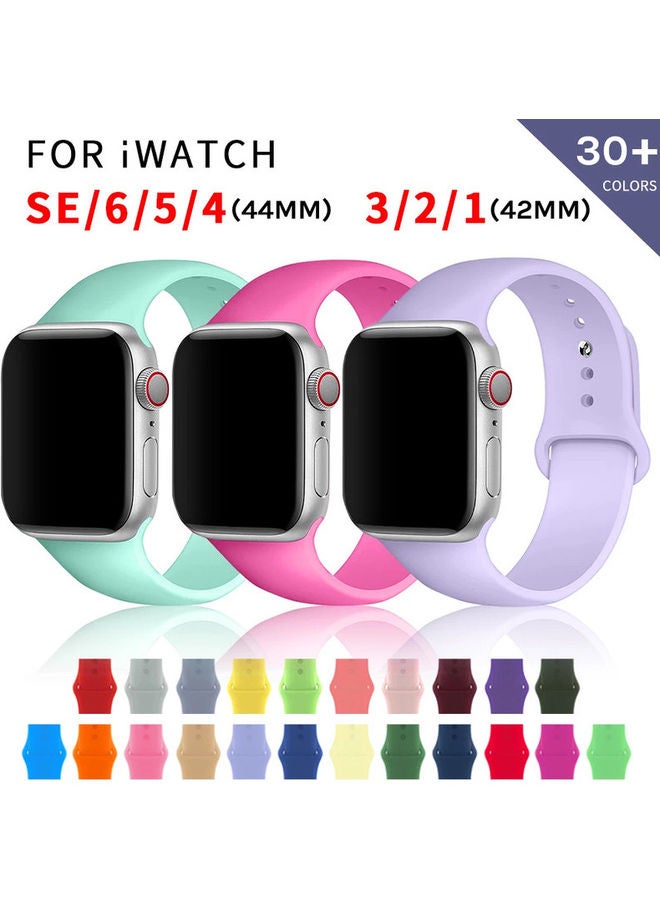 بي إس إن إل - حزام سيليكون بديل 42 مم/44 مم/45 مم/49 مم لسلسلة ساعات Apple Watch 1/2/3/4/5/6/7/8/SE - Image 1