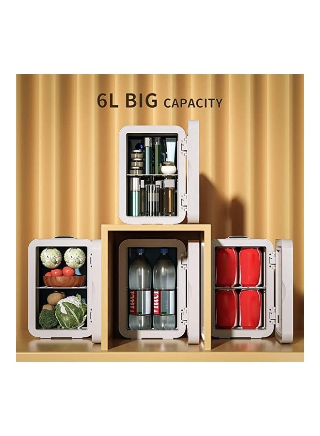 ثلاجة بمرآة LED 6.0 L 6190732648725 أبيض  - Image 4