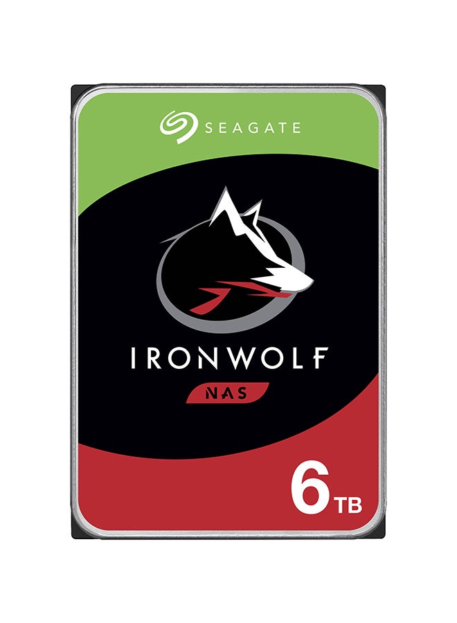 Seagate IronWolf ST6000VN001 6TB 5400 RPM 256MB Cache SATA 6.0Gb/s 3.5" 6 TB  - Image 1