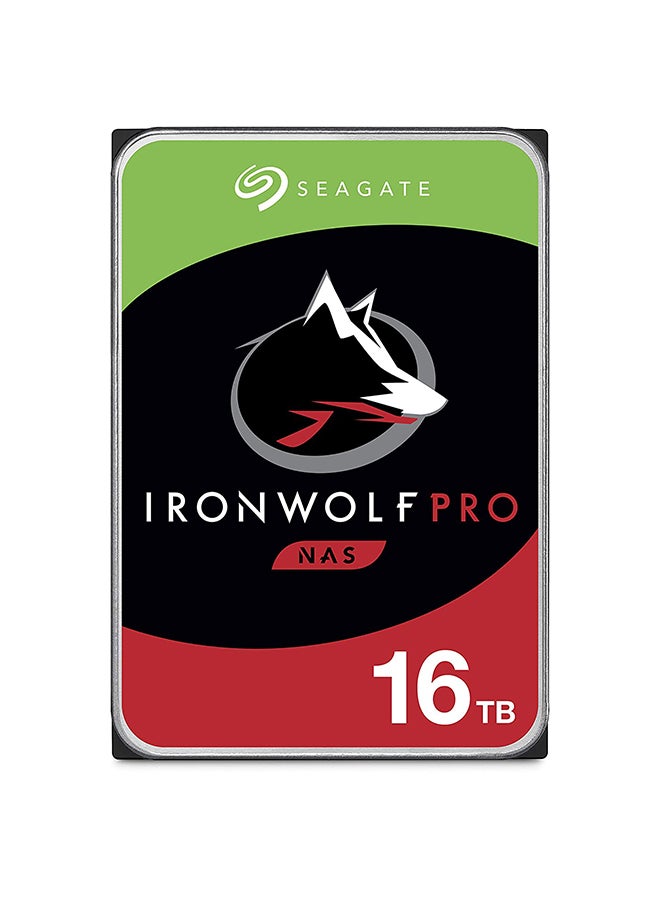Seagate IronWolf Pro 16TB NAS Internal Hard Drive HDD – CMR 3.5 Inch SATA 6GB/S 7200 RPM 256MB Cache 16.0 TB  - Image 1