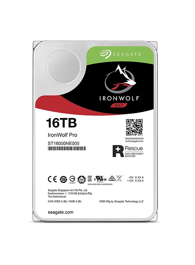 Seagate IronWolf Pro 16TB NAS Internal Hard Drive HDD – CMR 3.5 Inch SATA 6GB/S 7200 RPM 256MB Cache 16.0 TB  - Image 2