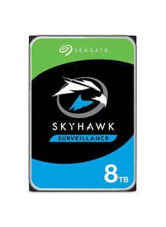 Seagate SkyHawk, Surveillance Internal Hard Drive HDD – 3.5 Inch SATA 6 Gb/s 64 MB Cache for DVR NVR Security Camera System, and Three-year Rescue Services (ST8000VX004) 8 TB  - Image 1