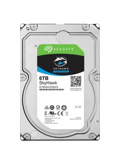 Seagate SkyHawk 6 TB internal Hard Drive HDD, for Video-Recording up to 64 Cameras, 3.5 Inch, 256 MB Cache, SATA 6 Gb/s, Modellnr.: ST6000VX001 6.0 TB  - Image 2