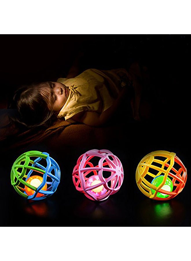 Soft Ball Rattle Toys With Sound For Baby, Upto 12 Months 10.5x10.5cm