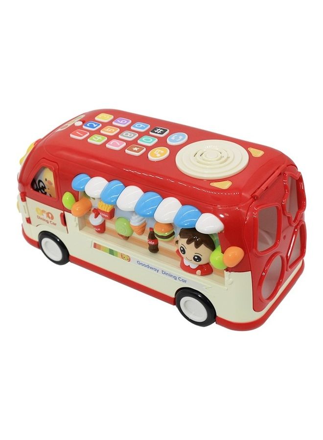 Goodway Baby Learning Bus Toys Alphabet Activity Educational Toy For Toddlers 15x15x34cm  - Image 2