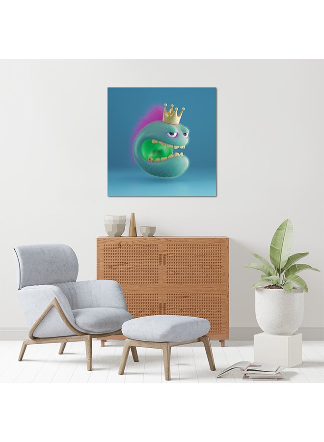 English Letters C MDF Wall Art Multicolour 30 X 30cm - Image 2