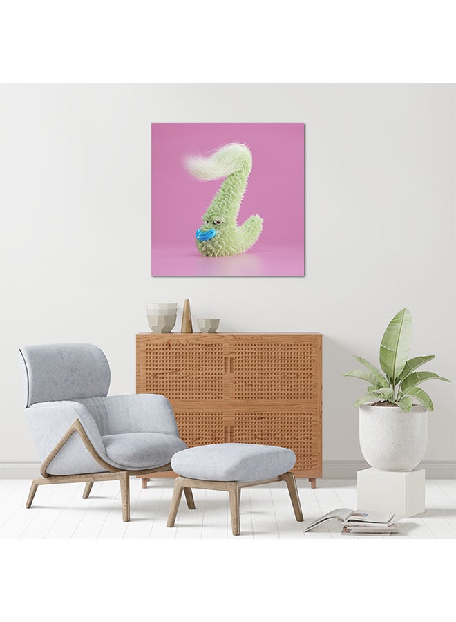 English Letters Z MDF Wall Art Multicolour 30 X 30cm - Image 2