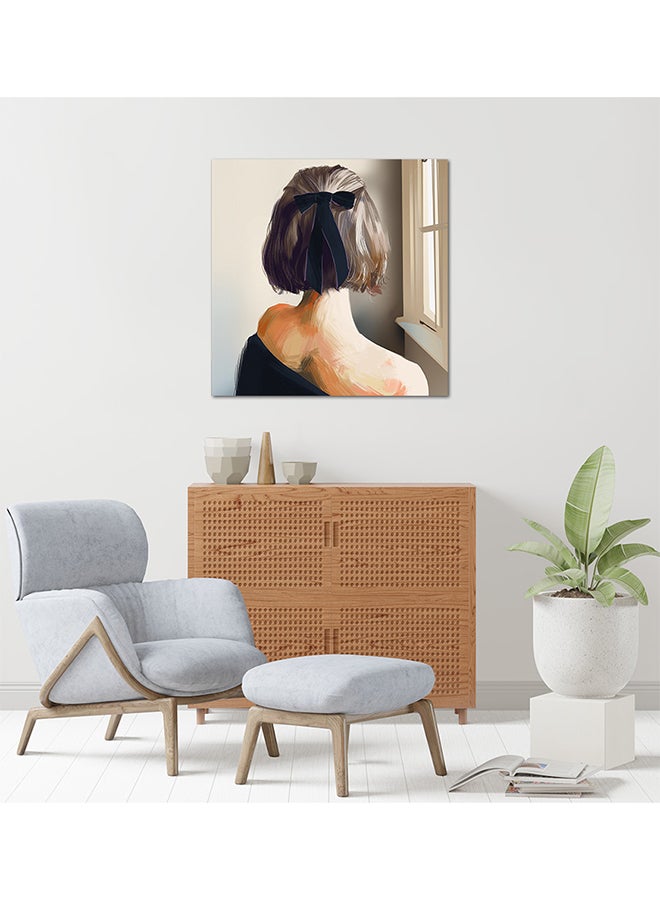 The Woman MDF Wall Art Multicolour 30 X 30cm - Image 2