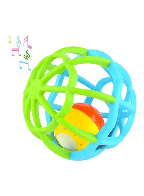 Baby Soft Ball Rattle Toys With Sound 10.5cm