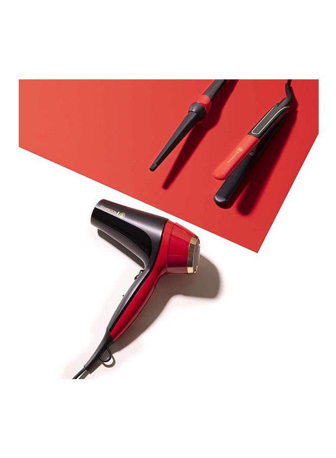 REMINGTON Curling Iron Cone Heat Glove And Storage Bag Black Black/Red - Image 4